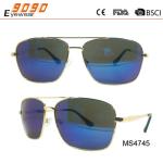 New arrival and hot sale of metal sunglasses, UV 400 Protection Lens