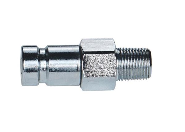 KDF Series Flat Face Quick Couplers , Agriculture Carbon Steel Flat Face