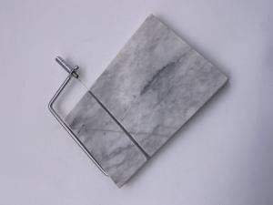 Wholesale Round Feet Natural Marble Cheese Slicer Hand Tool Anti Slip from china suppliers