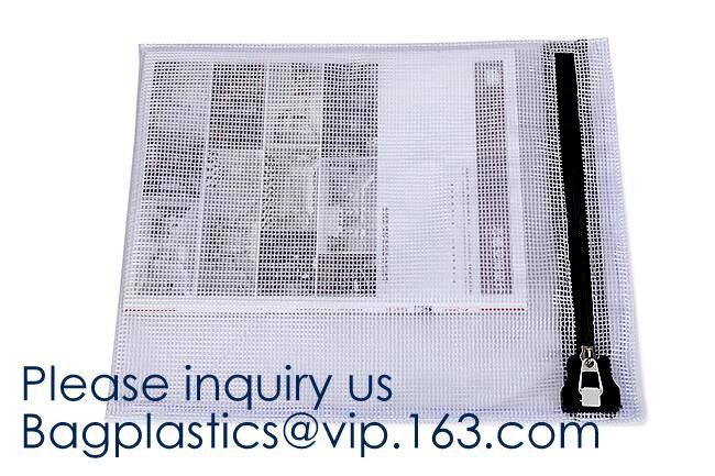 Bank Pack Case Manufacturer Customize Strong Power Waterproof Locking Secured Bank Tool Coin Money Bag With PVC Window