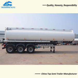 Wholesale Brand New 30000 Liter Oil Tanker Trailer With FUWA 13 Tons Axle from china suppliers
