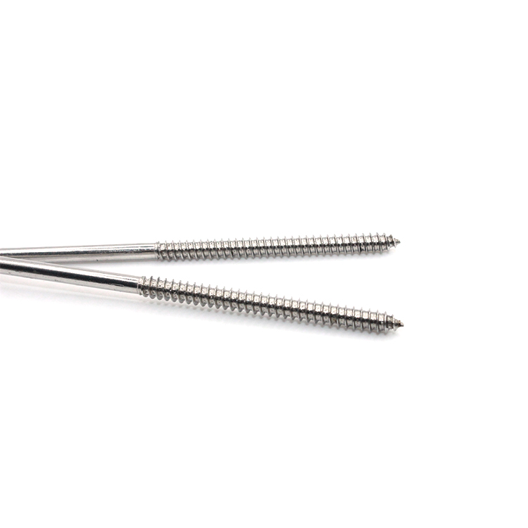 Custom M8 Zinc Self Tapping Stainless Steel Screw 100mm 150mm 200mm Hex Leg Coach Screws