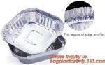 Free Sample, tin storage, Take Out Disposable Food Packaging Airline Foil