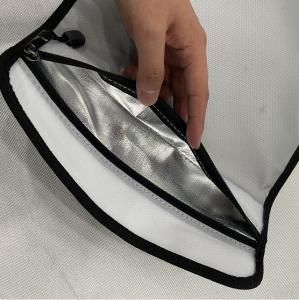 Wholesale Double Layer Fireproof File Bag Waterproof Home Office Travel Safe Bag With Lock from china suppliers