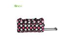600D Polyester Wheeled Duffel Rolling Luggage Bag
