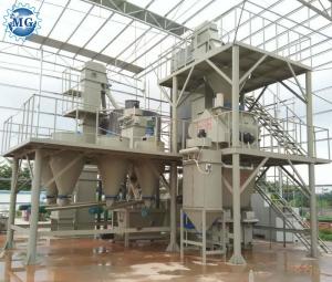 Wholesale Automatic Control Tile Adhesive Manufacturing Plant Dry Mortar Mixing Plant from china suppliers