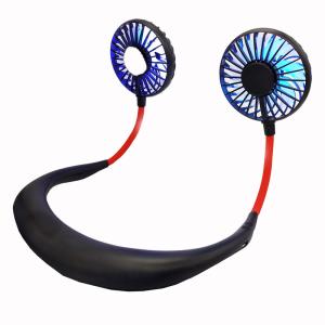 Wholesale New Lazy 3 Generation Hanging Neck Aromatherapy Fan Factory Wholesale Hanging Neck Fan from china suppliers