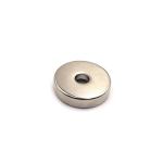 Strong Ndfeb N35 Permanent Ring Neodymium Magnet Nickel Coating
