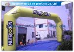 Outdoor Advertising Custom Inflatable Arch 0.45mm Pvc Tarpaulin , 8mL * 5mH