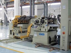 Wholesale Vertical Material Rack Straightening Machine , Coil Feeder Metal Material Stamping from china suppliers