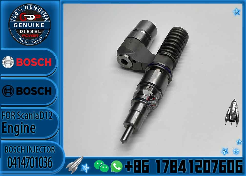 Common Rail Diesel Fuel Injector 0414701036 0414701061 For Bo-sch DC9 Engine Nozzle 1730888 0 414 701 036