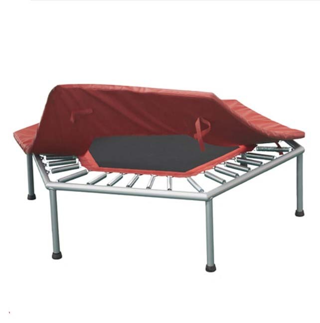 Gymnastics hexagon indoor first trampoline Equipment-Children Hexagonal Trampoline