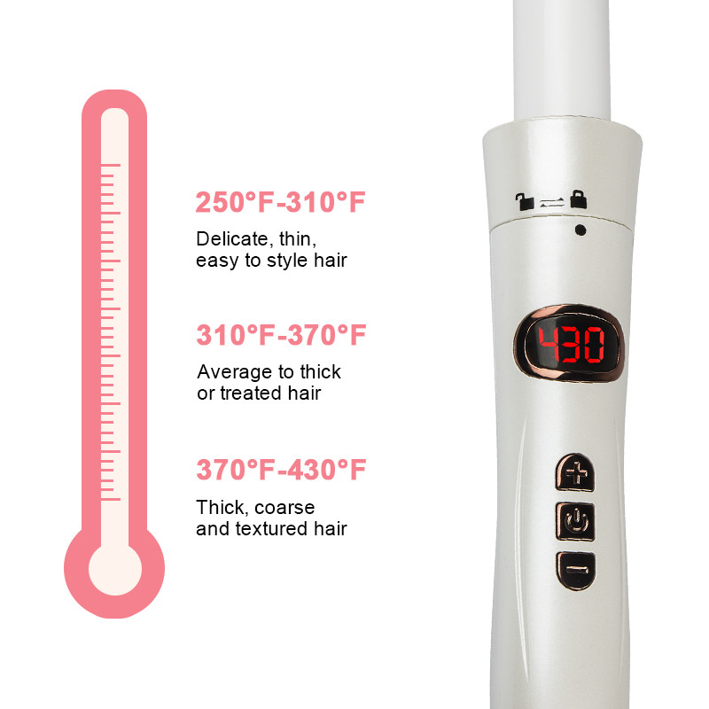 Ceramic Interchangeable Curling Tongs PTC heating for salon home