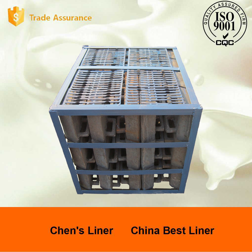 Mine / Ball / Cement Mill Liners Low Carbon Cr-Mo Alloy Steel