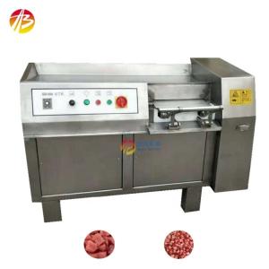 China 304 Stainless Steel Meat Cutting Machine Cubes Dicer for 400-500kg/batch Capacity on sale