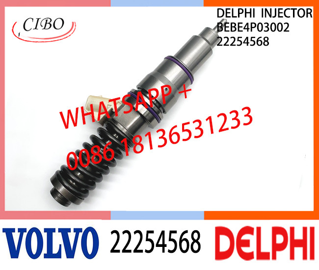 22254568 BEBE4P03002 Fuel engine Diesel Injector 22254568 BEBE4P03002 E3.27 for VOL MD13 EURO 6 LR