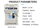 Electric Stainless Steel Industrial Ice Crusher Machine with 2KG/MIN Capacity