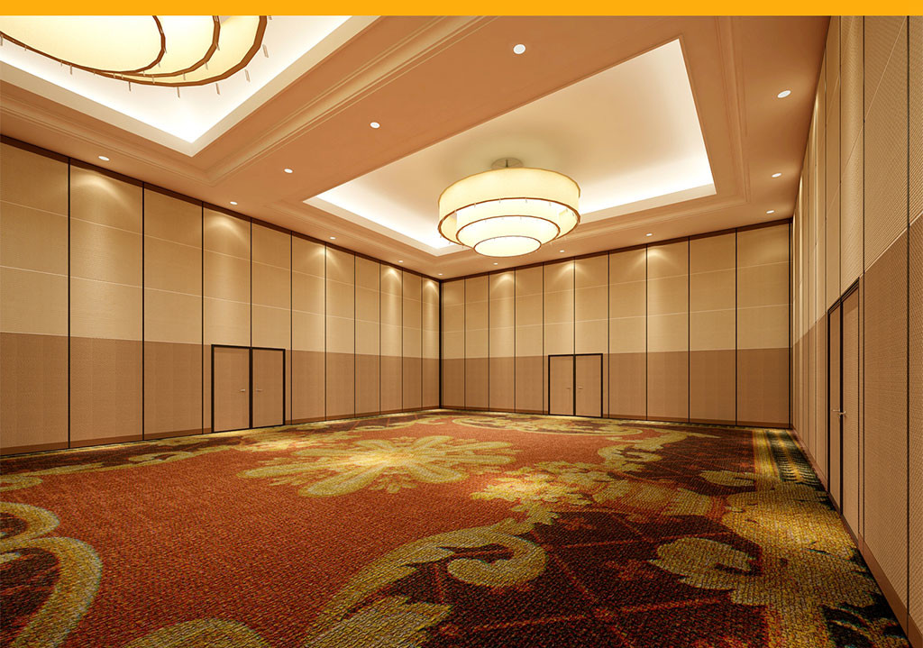 Soundproof Indian Restaurant Movable Wall Partition for India Restaurant