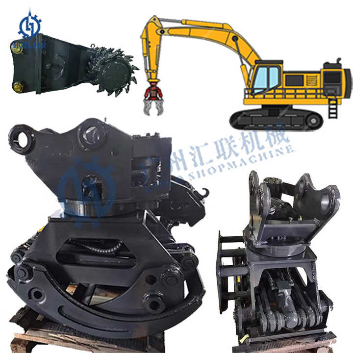 15 Tons Excavator Attachment SY155W Electric Holding Grapple For ZX130 EX130 SH160 DX140 DH140 JS160 Excavator Parts