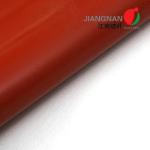 1000mm Width Matte Surface Silicone Coated Fiberglass Fabric For Smoke Curtain