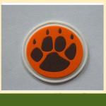 OEM factory custom 3d logo name rubber pvc patches