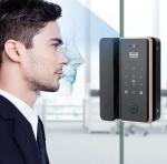 Office Tuya App Door Lock Wireless Biometric High Security Password Glass Door