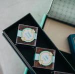 Custom Gourmet Chocolate Box Packaging Rectangle Acrylic UV Coating