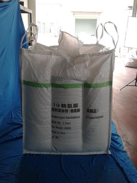 U panel PP bulk material bags with 4 loops , one ton Type A jumbo bags