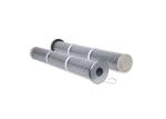 5um,0.5um,2um,0.2um Low Pressure Drop Dust Filter Cartridge , Galvanized Mesh