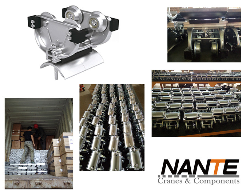Electrification Mobile Crane Parts C Track Cable Trolley Festoon System