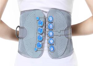 Wholesale Woven Fabric Waist Support Belt / Lumbar Support Brace Perfect Fit Body from china suppliers