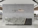 restaurant decoration wallpaper grey color wallpaper interior decoration