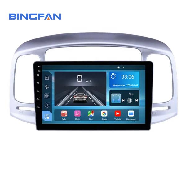 Hi-Fi Hi-Res 8 Core Car Audio For Hyundai Accent 2006-2011 Car Radio Support 360