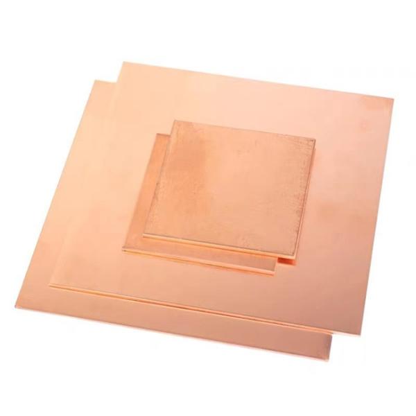 China Factory Top Quality Red Pure Copper Plate Copper Flat Plate Bronze Sheet