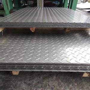 Wholesale Embossed 304 Stainless Steel Sheet Checkered Inustry 1500mm Width 4mm Thickness from china suppliers