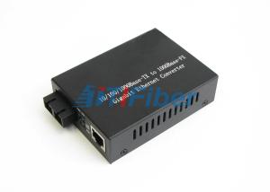 Wholesale 10/100/ Mbps Fiber Optic Media Converter / Network Gigabit Ethernet Media Converter from china suppliers