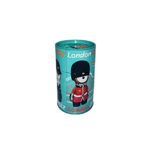 Wholesale Cartoon Design Round Tin Cans , Customized Logo Coin Tin Can Recyclable from china suppliers