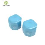 Blue Empty Cosmetic Jars 5 ML Capacity Customized Screw Cap Blow Molding PE