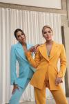 100% Polyester Formal Stylish Womens Suits Formal Skirt Suits For Women