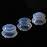 Vacuum Transparent Silicone Therapy Suction Cup Anti Cellulite For Body Massage