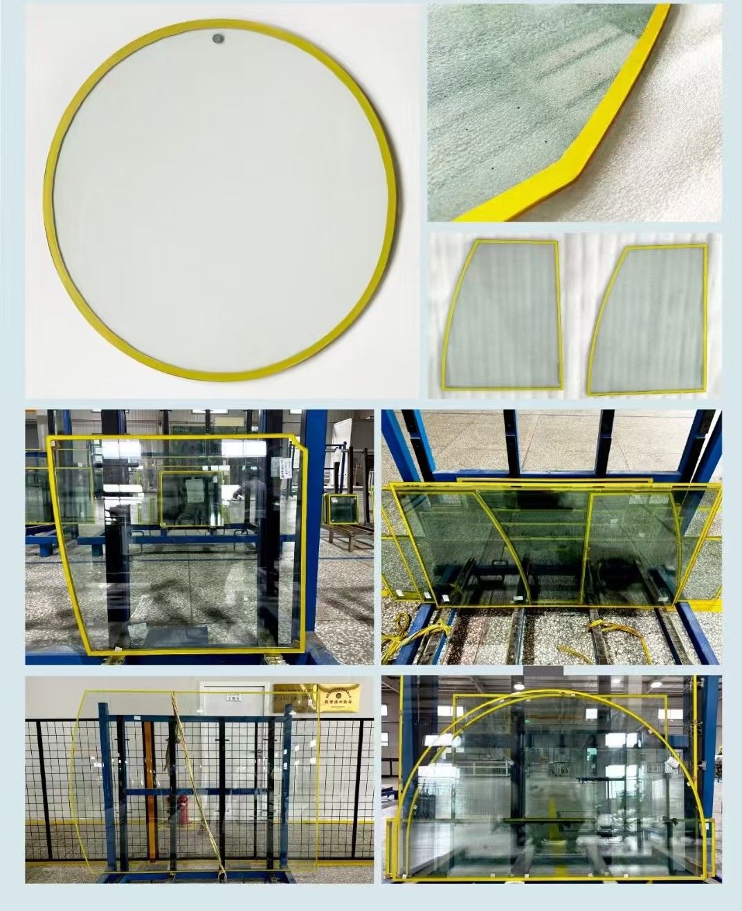 Ultra Clear Vacuum Glass 6.3mm Double Vacuum Glass For Construction