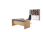 Amerian Walnut Wooden Office Manager Desk With 5 Years Warranty