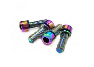 Wholesale DIN912 Colorful Titanium MTB Bolts Bike Hex Socket Cap Head Bolts Screws from china suppliers