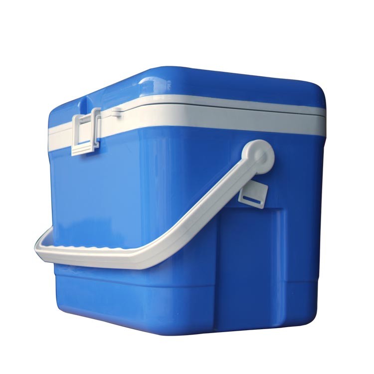 Food Grade Resin 17L Fruit Fresh Insulated Cool Box For Vaccines Corrosion Resistance