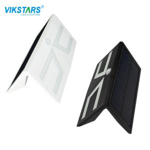 Wholesale Courtyard DC 3.2V Solar Powered LED Wall Light 4pcs RGB IP65 6000K from china suppliers