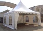Heavy Duty Clearspan Marquee Pagoda White Event Tent For 50 People