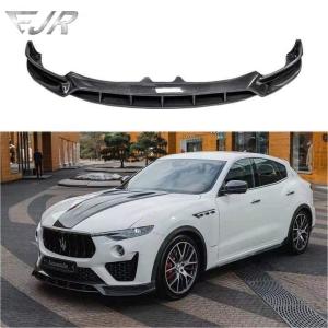 Wholesale 2019- Maserati Levante GTS Trofeo Gransport GTS Front Bumper Lip Carbon Fiber Edition from china suppliers