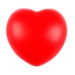 Heart Shape Pu Foam Stress Ball Toys Pressure Relief 6.8cm Diameter