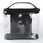 10*4*8in Unisex Clear PVC Makeup Bag For Travel