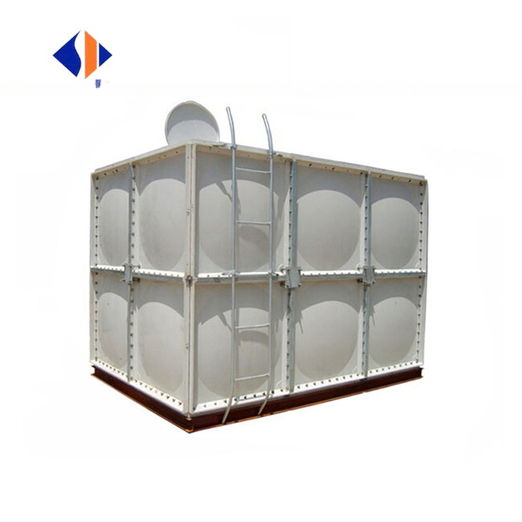 10000 Litre Water Tank HDG/SS304/FRP/GRP Retention Tank with Capacity 1-1000m3/h